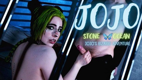 Jolyne Cujoh mastürbasyon yaparken yakalandı. Kapsamlı vücut araştırması - MollyRedWolf