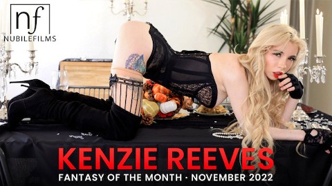 Kenzie Reeves Şükran Gününde Onu Doldurmam İçin Yalvarıyor