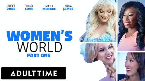 YETİŞKİN ZAMANI - KADINLAR'In DÜNYASI: Kenna James, Christy Love, Candice Dare ve Mocha Menage - TAM SAHNE