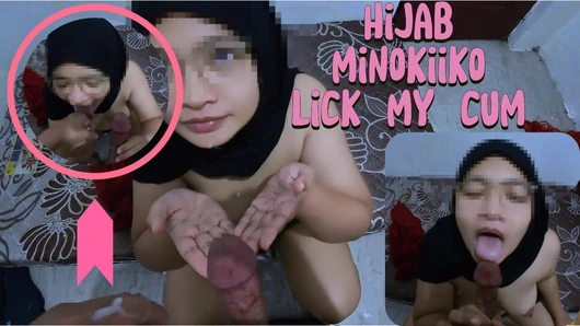 Başörtüm Bana Oral seks Yapıyor ve Köye Döndüğünde Spermimi Yalıyor